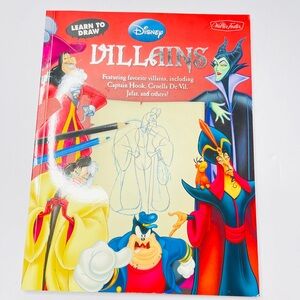 Disney Villains Learn to Draw Book